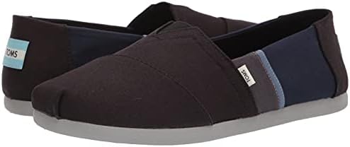 TOMS mens Alpargata Loafer, Black/Navy, 10.5 US | Image 6