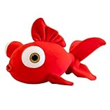 CHELEI2019 13.8' Goldfish Stuffed Animal Soft Cute Fish Plush Pillow Toy Gift for Kids,Red