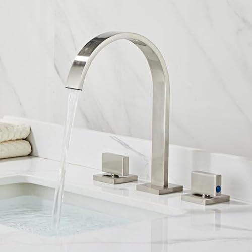 Robinet Cascade en Laiton Or pour Vasque de Salle de Bain Design Chic