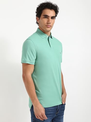 Image of Tommy Hilfiger Men's Solid Regular Fit T-Shirt