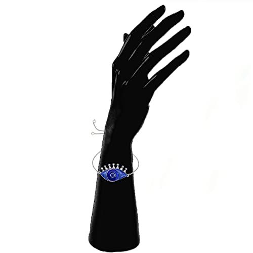Image of Mahi Meenakari work Evil Eye Adjustable Bracelet for Girls (PABR1100467PR)