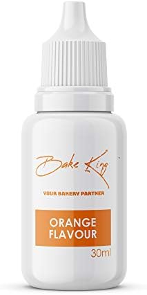 BAKE KING Orange Flavour Essence 30ml | Baking Essential Ideal for Cakes, Jams, Cookies, Ice Creams, Chocolate
