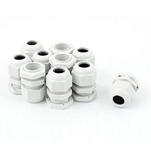 AR PG 7 Cable Gland, Plastic Nylon Adjustable Wire Gland Pack of 50 Pcs-image-23