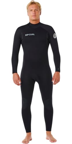 Rip Curl 2026 Männer Trad 3/2mm Rückenreißverschluss Neoprenanzug 18DMFS - Black