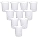 metagio 10 Stcke Silikon Messbecher 100ml Antihaft Mischbecher, Silikon-Becher Fr Harz Epoxidharz-Becher DIY Kleber-Werkzeugbecher fr handgefertigte Epoxidharz-Gieformen Art Waxing Kitchen