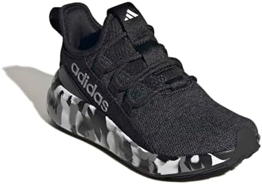 adidas Unisex-Kids Lite Racer Adapt 8.0, Black/Grey/Carbon, 7 - 5