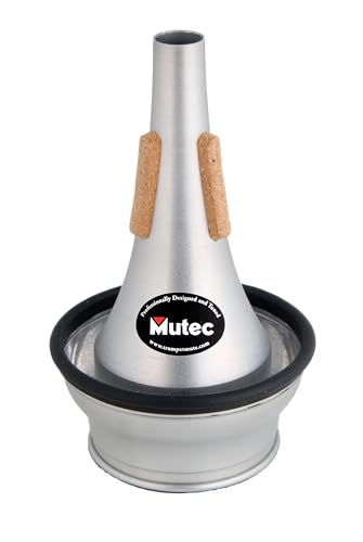 Trumpet Cup Mute, Adjustable with Removable Felt, Made in USA | Mutec