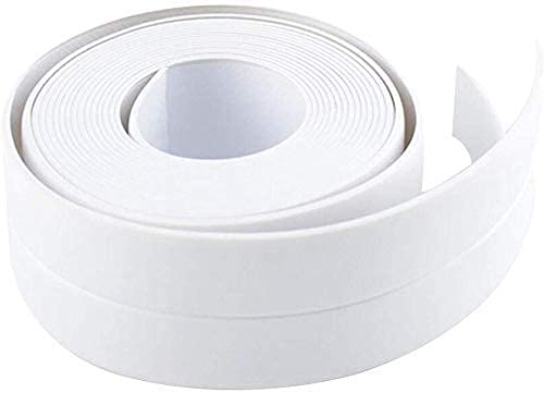 KPS PVC Self-Adhesive Wall Sealing Tape Corner Line Sticking Pot Gap Mildew-Proof Sticker Kitchen/Sink/Bathroom Crack Repair Oil Proof Self Adhesive (Waterproof) Moisture-Proof Bathtub (Pack of 1) (B0BJFZFDCQ) Amazon Price History, Amazon Price Tracker