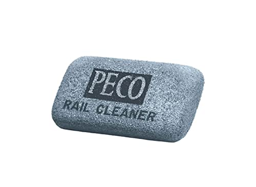 Peco - Bloc nettoyant pour rail de train miniature abrasif caoutchouc