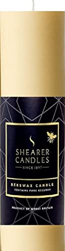 Shearer Candles Beeswax Large Church Candle -...