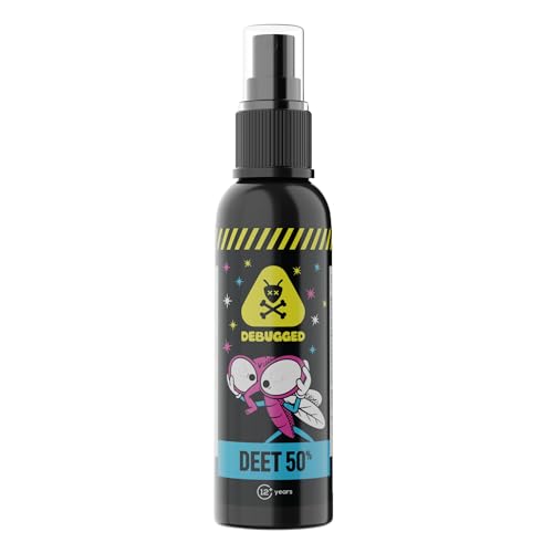 DEET 50% Mückenspray & Zeckenspray - Mückenschutz für Tropen und Outdoor...