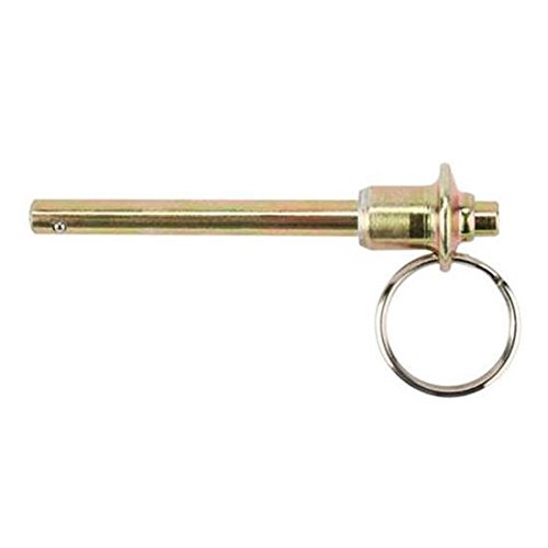 Quick Release Ball Lock Dowel Pin, 1/4 Inch, 2 Inch Grip