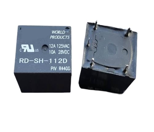 Relé de 5 pines RD-SH-112D T73-1C-12V para componentes electrónicos 3