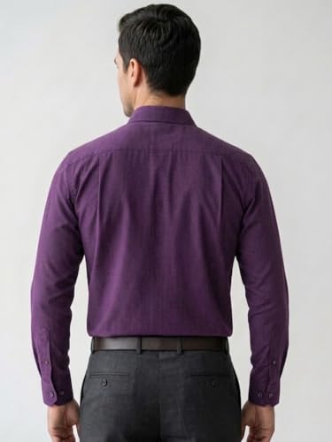 Image of Appel Touch Men's Cotton Blend Formal Shirt Full Sleeves