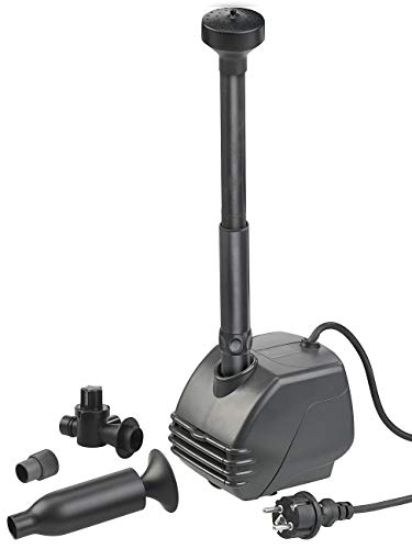 Royal Gardineer Springbrunnenpumpen: Teich- und Springbrunnen-Pumpe mit 3,5 m Förderhöhe, 65 Watt, IPX8 (Gartenpumpe, Wasserspielpumpe, Gartenbrunnen)