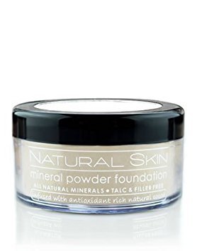 MODE Natural Skin Mineral Powder Foundation Very Fair Neutral Shade 212, Breathable Full Coverage Loose Makeup, Smooth Flawless Matte Finish, Nourishing Cocoa Skincare