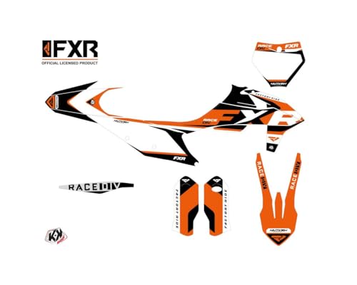 Kit déco KTM 250 SX FXR N4 orange idéal pour vos sorties MX et circuits