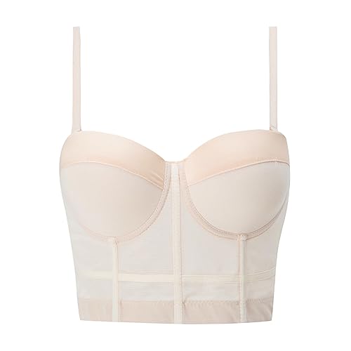 Corsetto da donna con spalline sottili e scollo a V