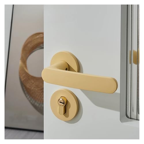 Juego de manijas de aluminio de alta resistencia para puerta interior 2
