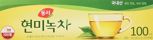 Dongsuh Korean Brown Rice Green Tea 100 Bags