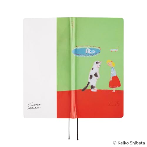 Hobonichi Techo Weeks [inglês/tamanho alto e fino/início de janeiro de 2025/planejador] Keiko Shibat