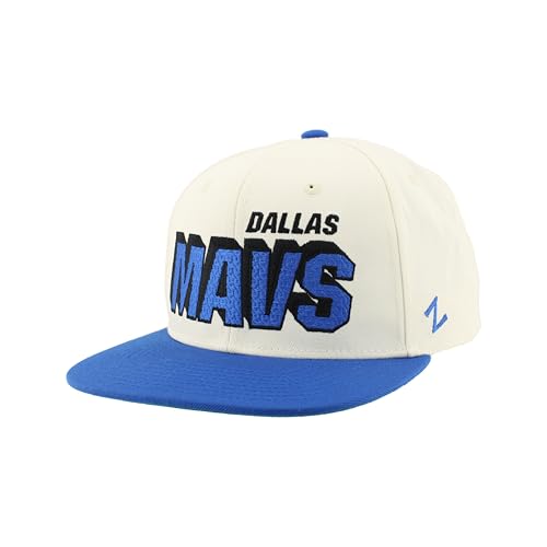 Dallas Mavericks NBA Officially Licensed Adjustable Snapback Hat Flat Bill Z11 Retro Super Team