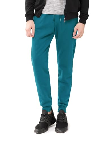 Flygo Men's Fleece Lined Sherpa Sweatpants Winter Warm Pants Jogger Lounge Athletic Pant with Pockets