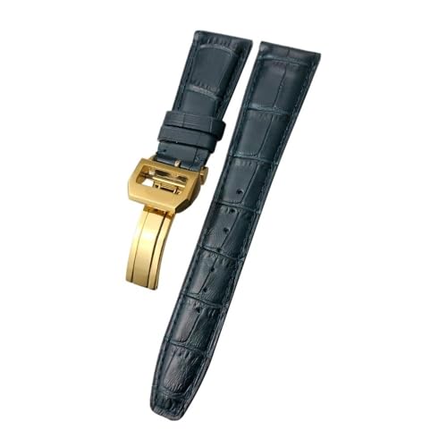 [X] vvoh 20 ~[g 21 ~[g 22 ~[g Fit For IWC |gM[[ɃtBbg|gtB[mɃtBbgNVbNȎubNu[vvXgbv(Black Green,20mm)