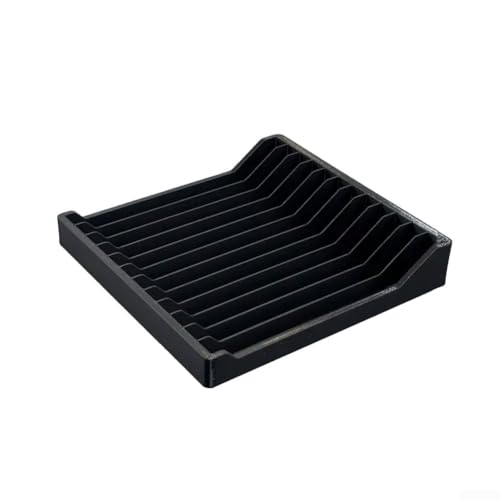 CD-Halter aus Kunststoff für bis zu 12 Discs, platzsparendes und...