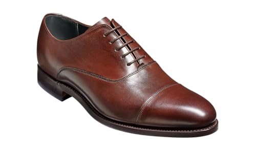 Image of BARKER Winsford Men's Handmade Leather Oxford Dress Shoes - Timeless Elegance, Premium Craftsmanship, Full Leather Insole & Sole