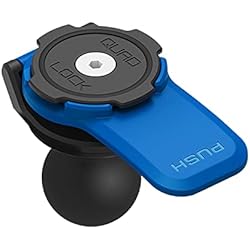 Soporte Movil Moto Bola Quad Lock Soporte para Adaptador de Bola de 1´´ para teléfonos iPhone y Samsung Galaxy