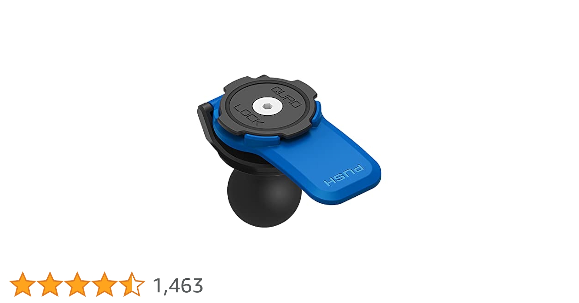 Amazon | Quad Lock 1インチ ボールアダプターマウント iPhone