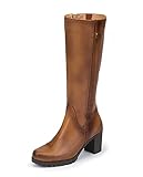  Praga 004, Bota de tacón Mujer Marrón Talla 40