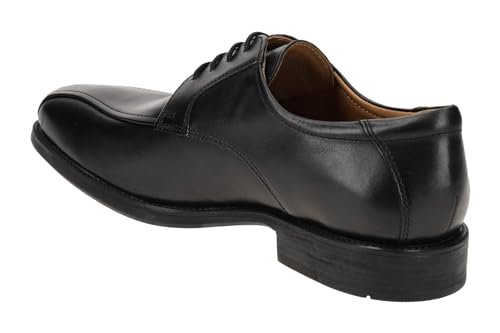 Geox Herren U Federico Y Derby, Schwarz, 43 EU – Ansicht 6