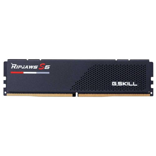 Image of G.Skill Ripjaws S5 Intel XMP 32GB (2 * 16GB) DDR5 5600 MHz CL36-36-36-89 1.20V Desktop Memory RAM - F5-5600J3636C16GX2-RS5K