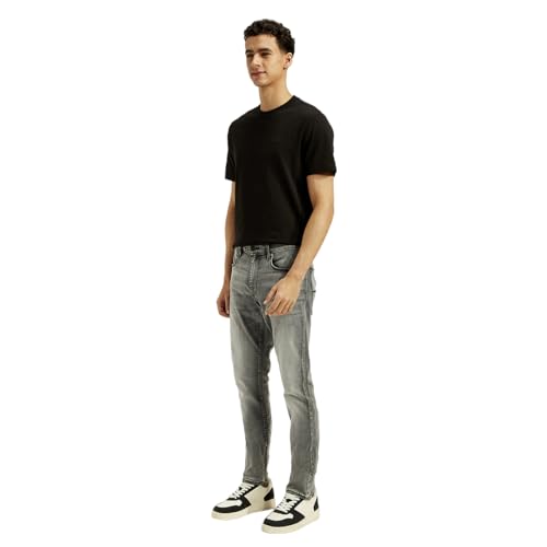Image of Levi's Men's 512 Slim Tapered Fit Grey Jeans