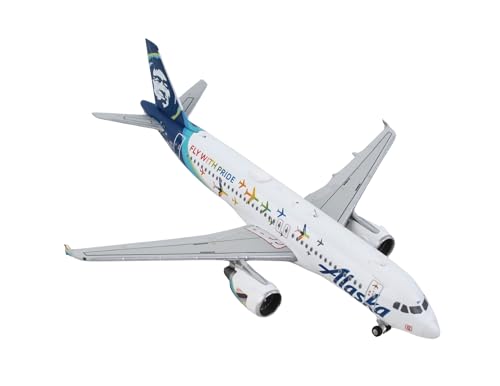 Airbus A320 Alaska Airlines GeminiJets un symbole de fierté miniature 1:400