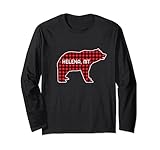 Photo Gallery helena plaid marrone grizzly bear pnw montana pnw regalo maglia a manica Photo Gallery helena plaid marrone grizzly bear pnw montana pnw regalo maglia a manica