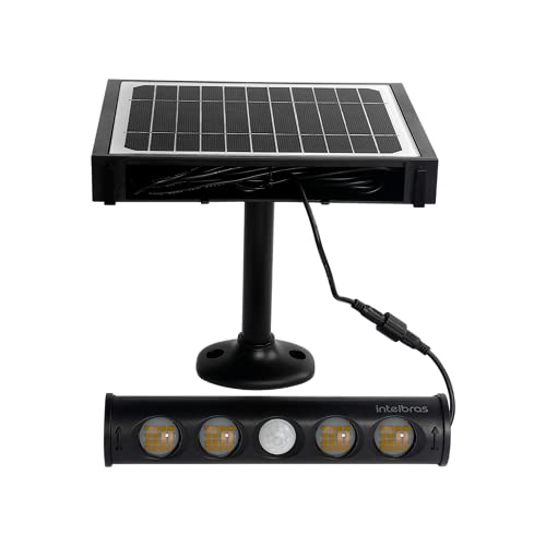 Luminária Solar Multifuncional LSM 950 Preto Intelbras