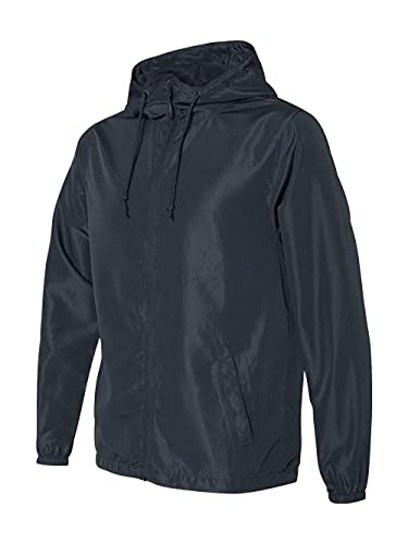 Independent Trading Co. - Lightweight Windbreaker Full-Zip Jacket - EXP54LWZ - 2XL - Classic Navy