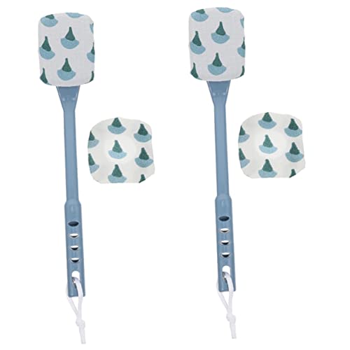 Brosse de nettoyage pour le corps Healvian douce : l'accessoire de bain avec manche remplaçable