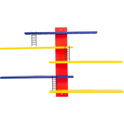 Catálogo para Comprar On-line Jugueteros para pared - los preferidos. 43 HOMSFOU Estante de Exhibición de Pared para Figuras y Juguetes, Estantería Flotante Pequeña de Plástico, Soporte Compacto para Dormitorio y Organización de Juguetes, Adecuado...