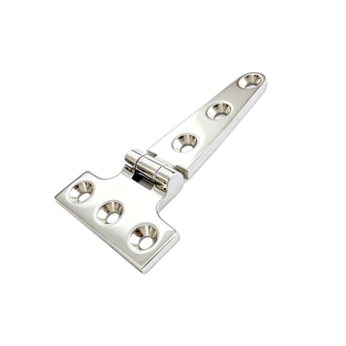 VCLICH 316 Stainless Steel Marine Grade T Hinges 4"x2" 4 Pack by VCLICH - Used condition - Image 6