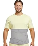 Abdominal Binder Post Surgery Tummy Tuck - Plus Size Postpartum Belly Band Wrap | Post C Section Belly Binder Recovery | Stomach Hernia Belt For Men or Women After Pregnancy, Hysterectomy XXL