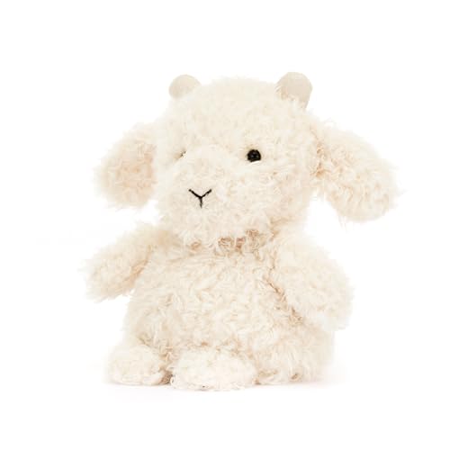 Image of Jellycat Little Goat Stuffed Animal, 7 inches | Farmyard Plush Toy | Classic Children's Gift