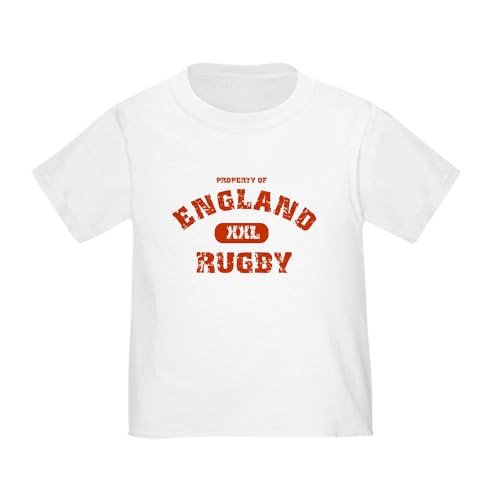 CafePress England Rugby Toddler T Shirt Cute Toddler Graphic Tee, 100% Cotton