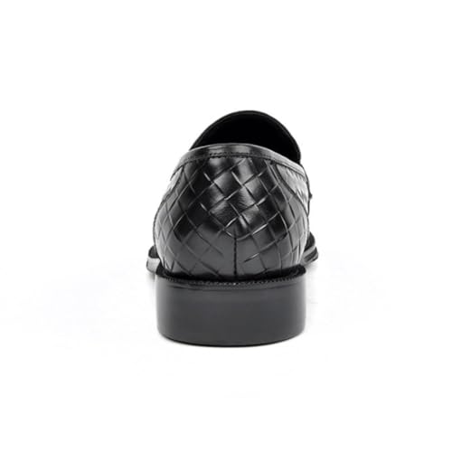 Dress Formal Shoes for Men Classic Business Party Wedding Rubber Sole Slip Casual Slip On Pointed Toe Comfort Orthopedic Vegan Pu Leather2