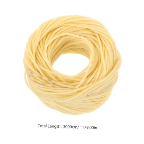 2 piezas mecha para velas 2mm flax rope Beige miniatura 2