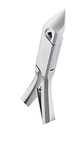 HiTech Mini Design Kopfschneider mit halber Schneide 12cm Nagelzange für Fußpflege, 12 cm