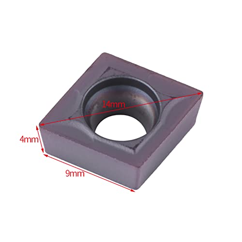 Insertos de Carburo para Torno 10 pcs CCMT09T304 VP15TF miniatura 2
